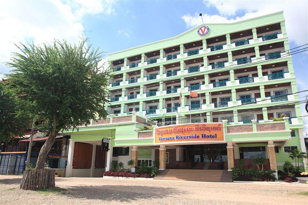 Vansana Riverside Hotel Vientián Exterior foto